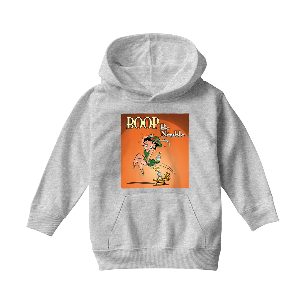 Betty Boop Boop Be Nimble Kids Hooded Sweatshirt