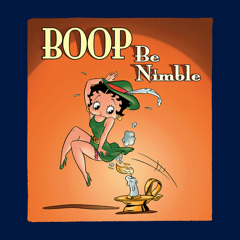 Betty Boop Boop Be Nimble Kids Hooded Sweatshirt
