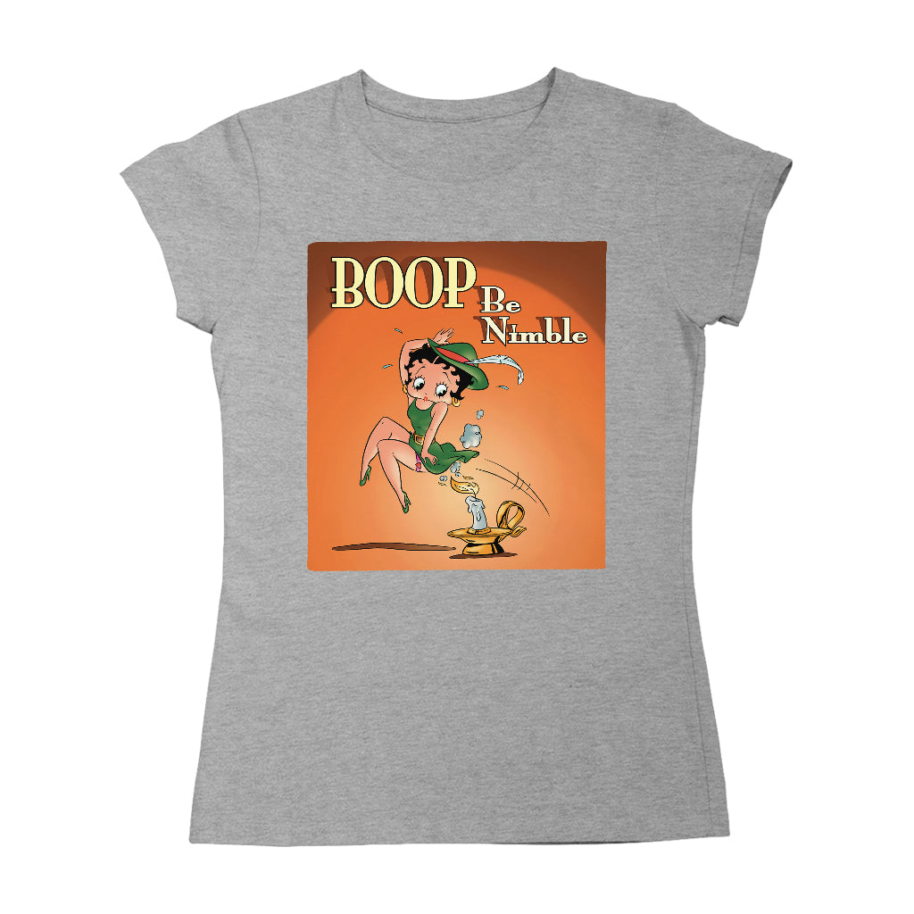 Betty Boop Boop Be Nimble Women's T-Shirt
