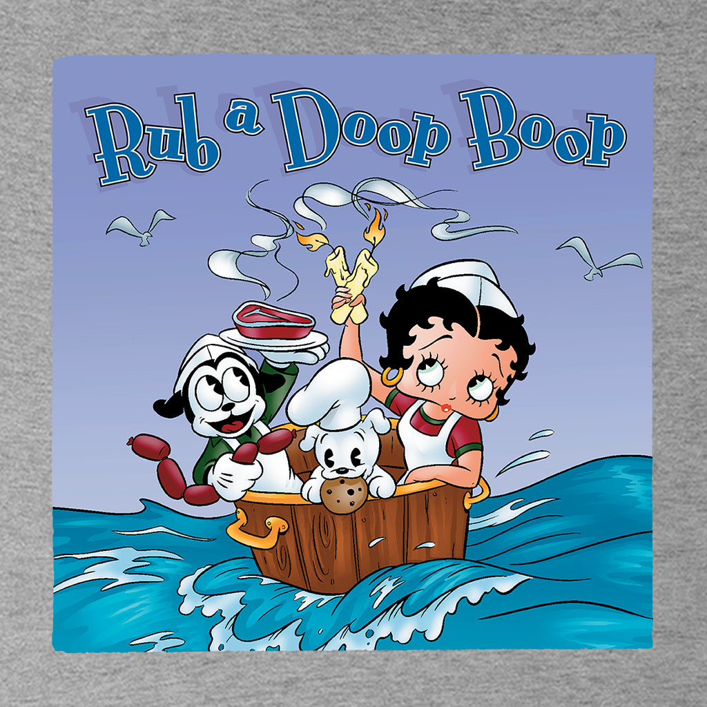 Betty Boop Rub A Doop Boop Kids Hooded Sweatshirt