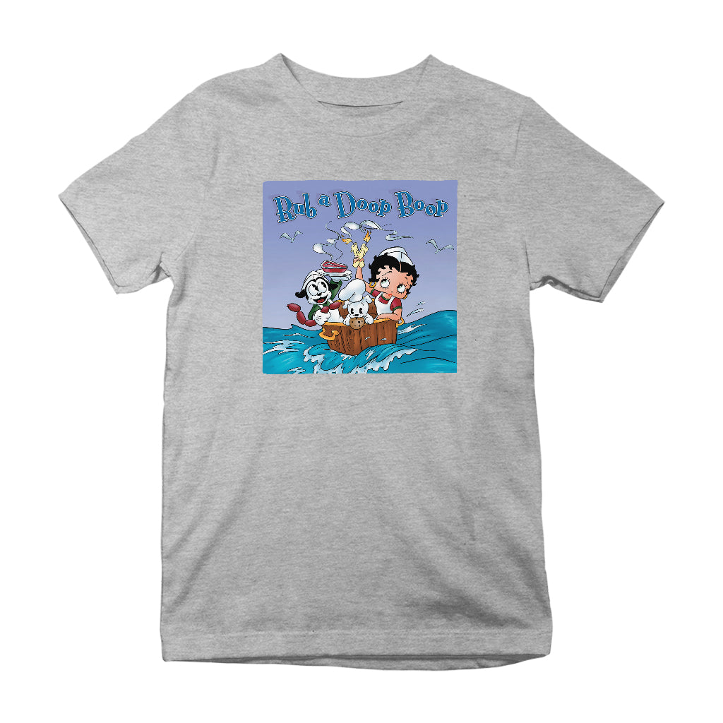 Betty Boop Rub A Doop Boop Kids T-Shirt