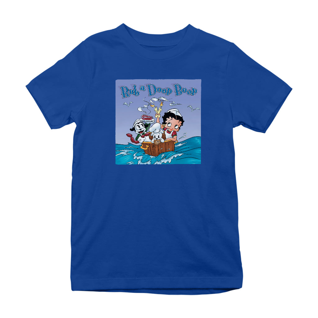 Betty Boop Rub A Doop Boop Kids T-Shirt