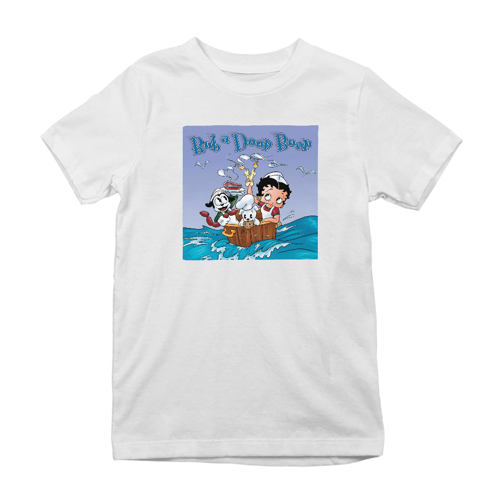 Betty Boop Rub A Doop Boop Kids T-Shirt