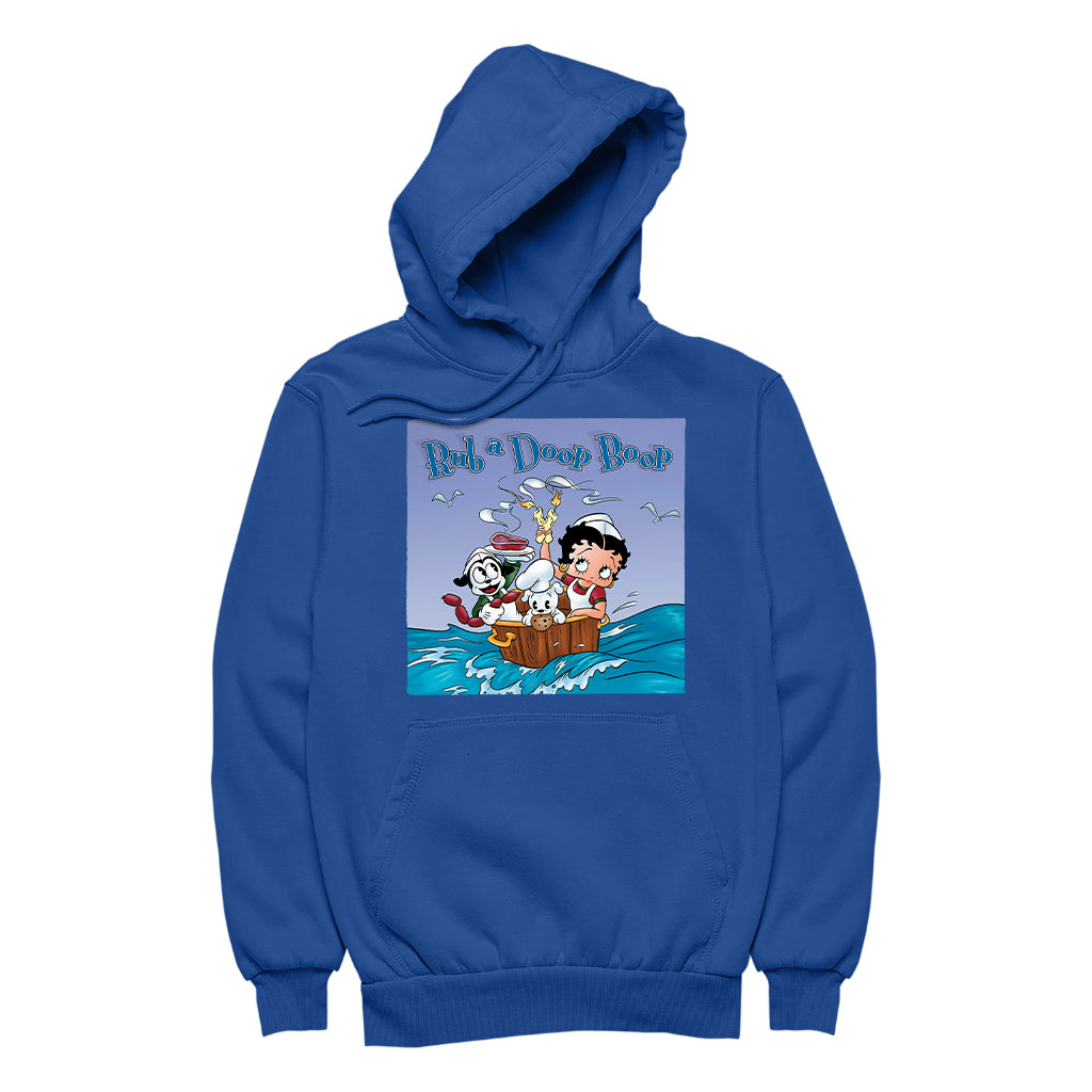 Betty Boop Rub A Doop Boop Men's Hooded Sweatshirt