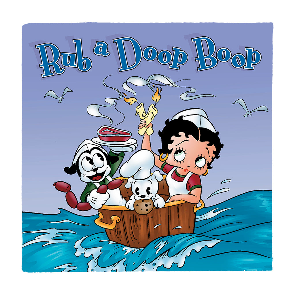 Betty Boop Rub A Doop Boop Kids Hooded Sweatshirt
