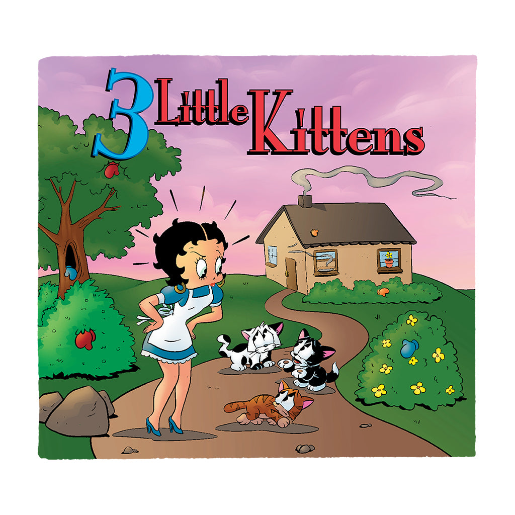Betty Boop Three Little Kittens Kids T-Shirt