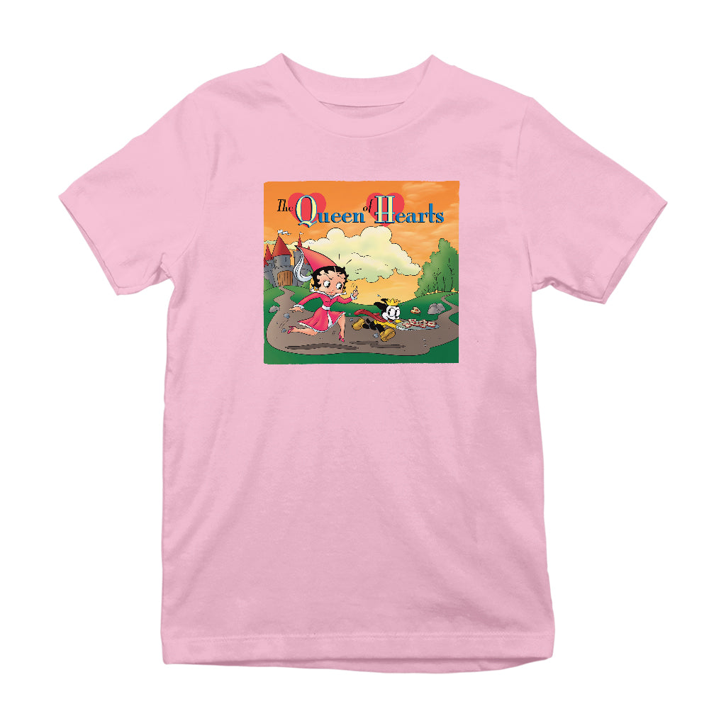 Betty Boop The Queen Of Hearts Kids T-Shirt