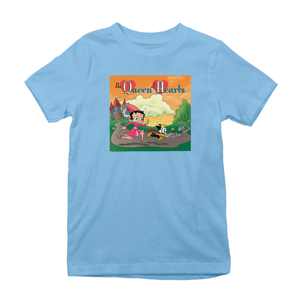 Betty Boop The Queen Of Hearts Kids T-Shirt