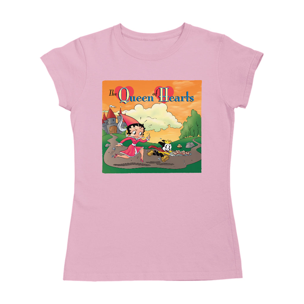 Betty Boop The Queen Of Hearts Women's T-Shirt
