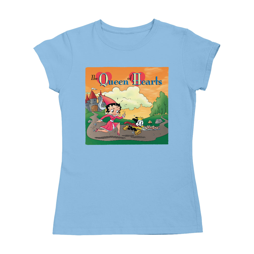 Betty Boop The Queen Of Hearts Women's T-Shirt