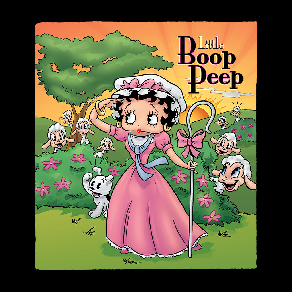 Betty Boop Little Boop Peep Kids T-Shirt