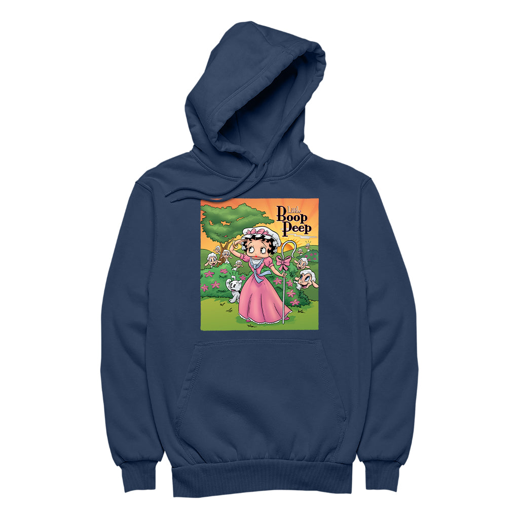 Betty Boop Little Boop Peep Men's Hooded Sweatshirt