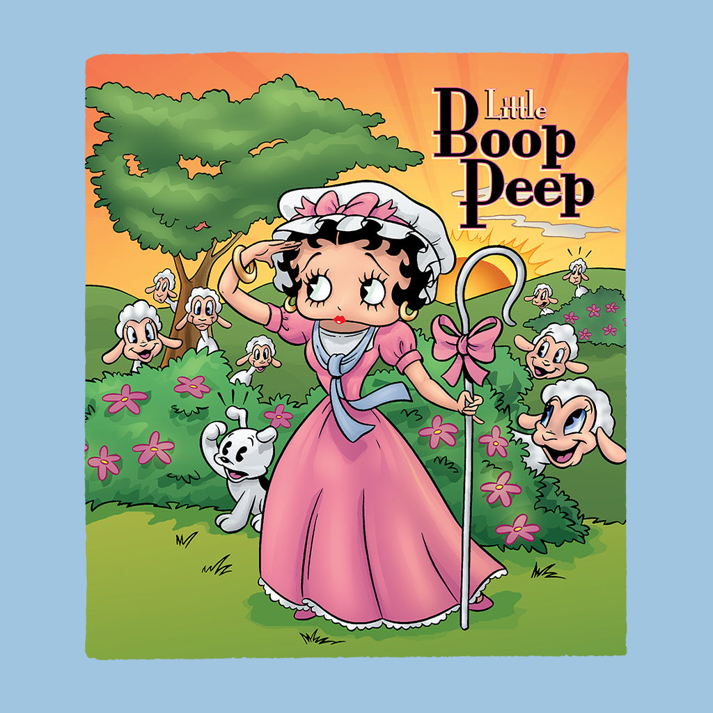 Betty Boop Little Boop Peep Kids Hooded Sweatshirt