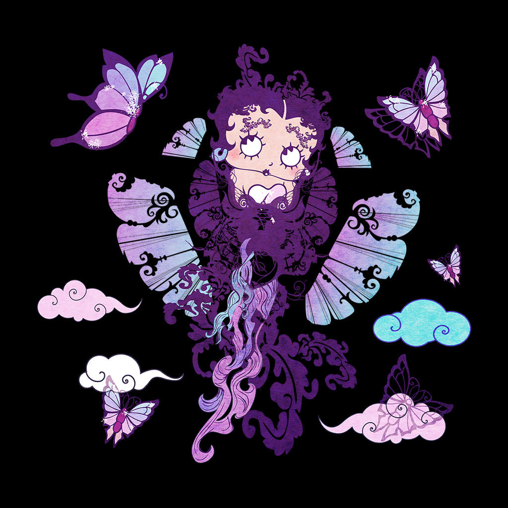 Betty Boop Butterfly Boop Kids T-Shirt