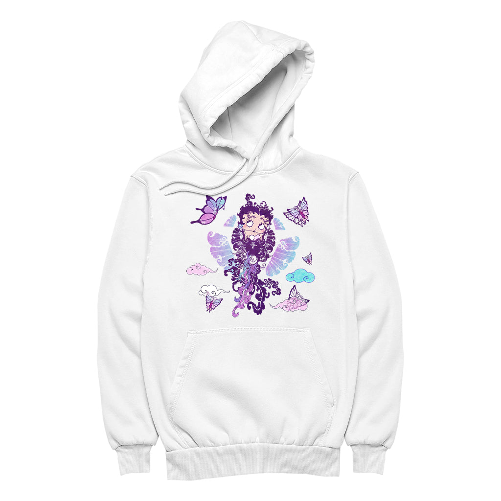 Betty Boop Butterfly Boop Men's Hooded Sweatshirt