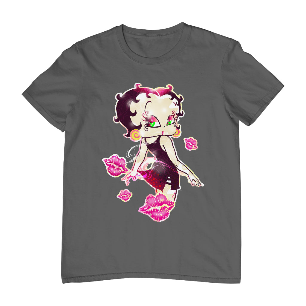Betty Boop Blowing Shiny Kisses Men's T-Shirt