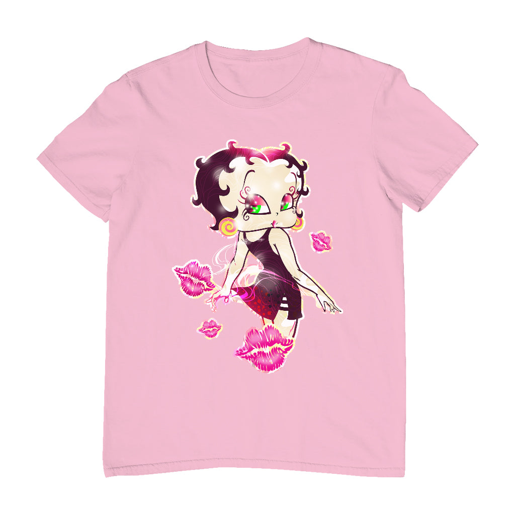 Betty Boop Blowing Shiny Kisses Men's T-Shirt