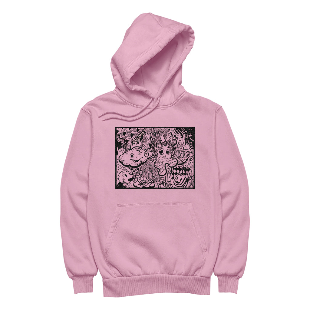 Betty Boop Psychedelic Love Men's Hooded Sweatshirt