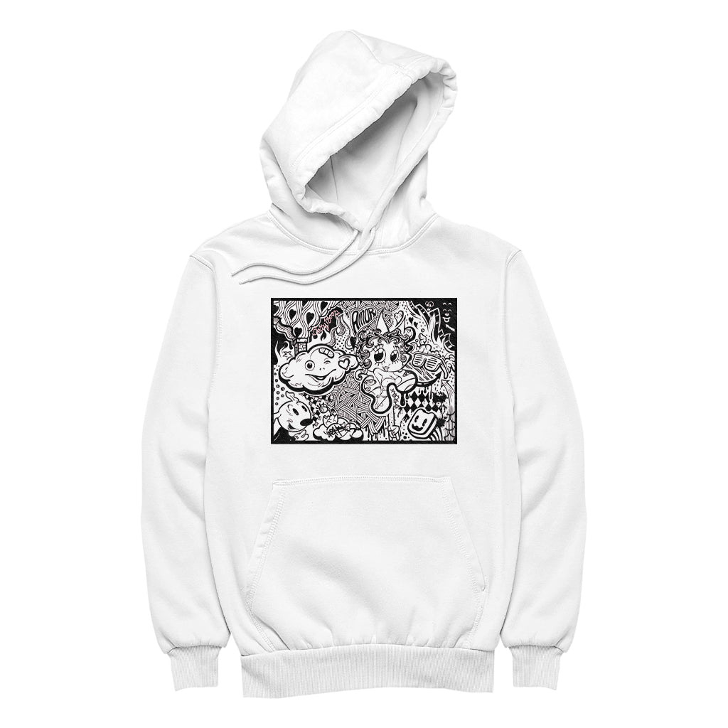 Betty Boop Psychedelic Love Men's Hooded Sweatshirt