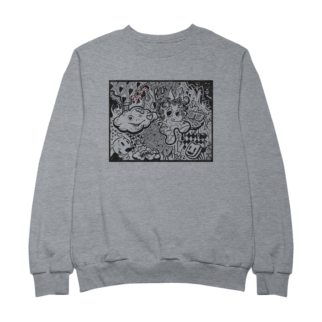 Betty Boop Psychedelic Love Men's Sweatshirt