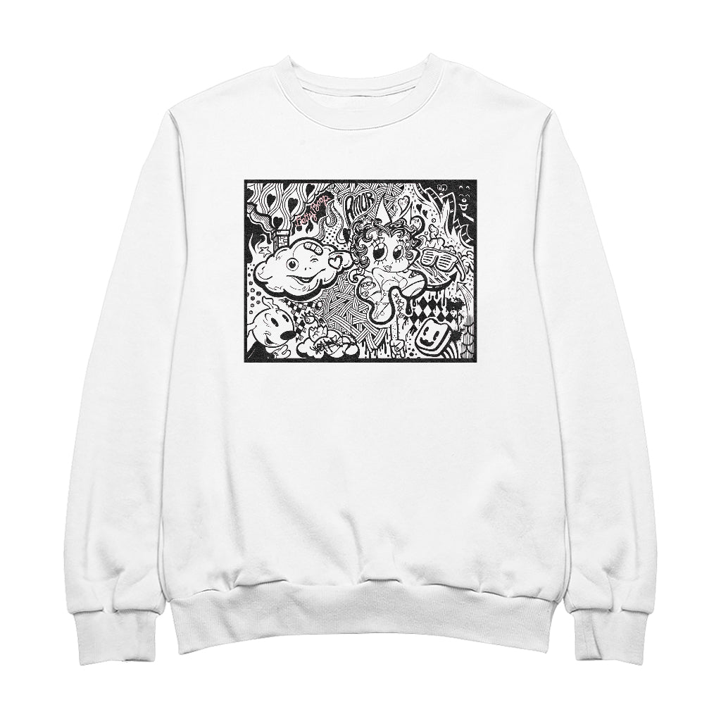 Betty Boop Psychedelic Love Men's Sweatshirt