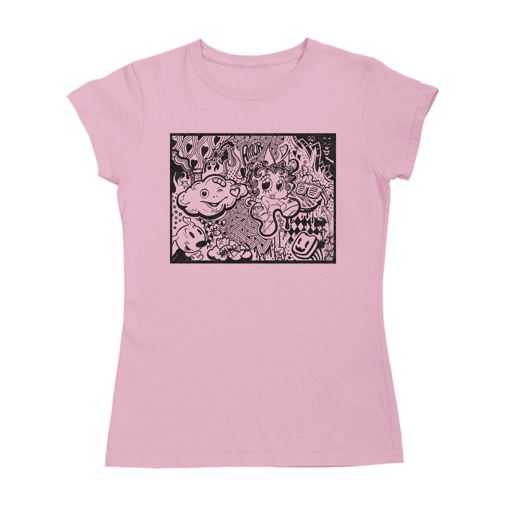 Betty Boop Psychedelic Love Women's T-Shirt