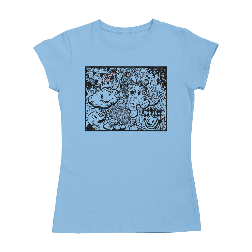 Betty Boop Psychedelic Love Women's T-Shirt