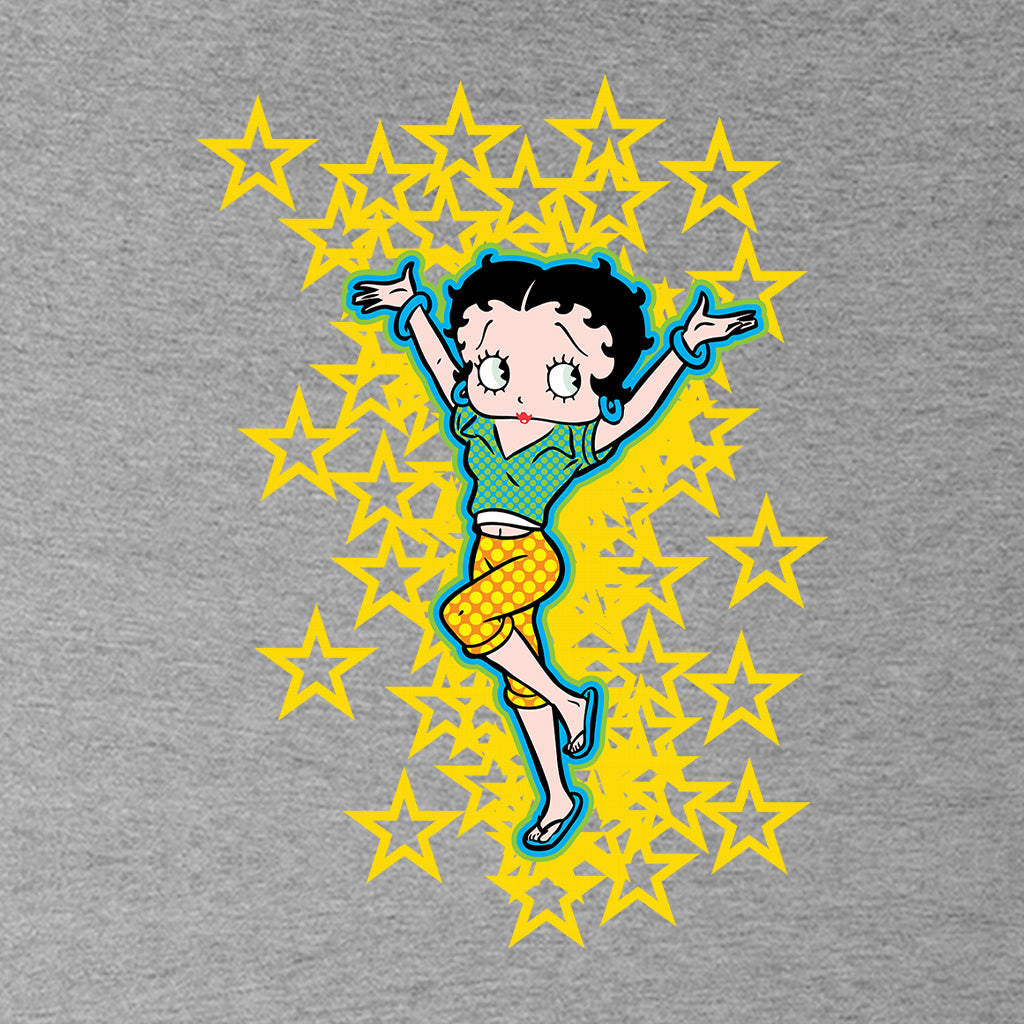 Betty Boop Gold Stars Kids T-Shirt