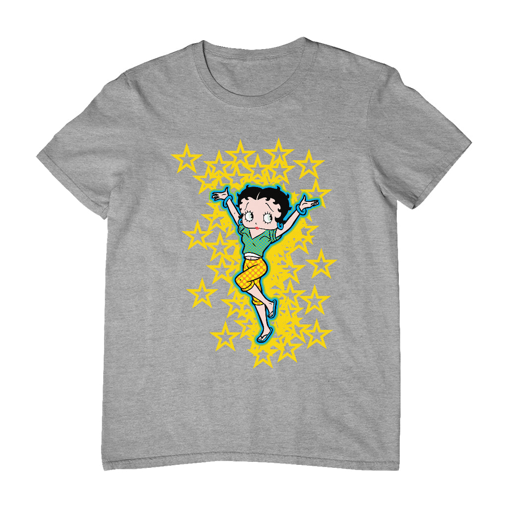 Betty Boop Gold Stars Men's T-Shirt