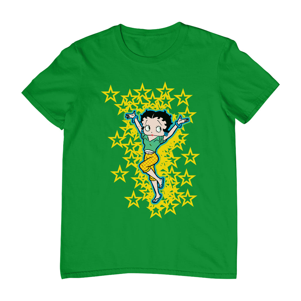 Betty Boop Gold Stars Men's T-Shirt