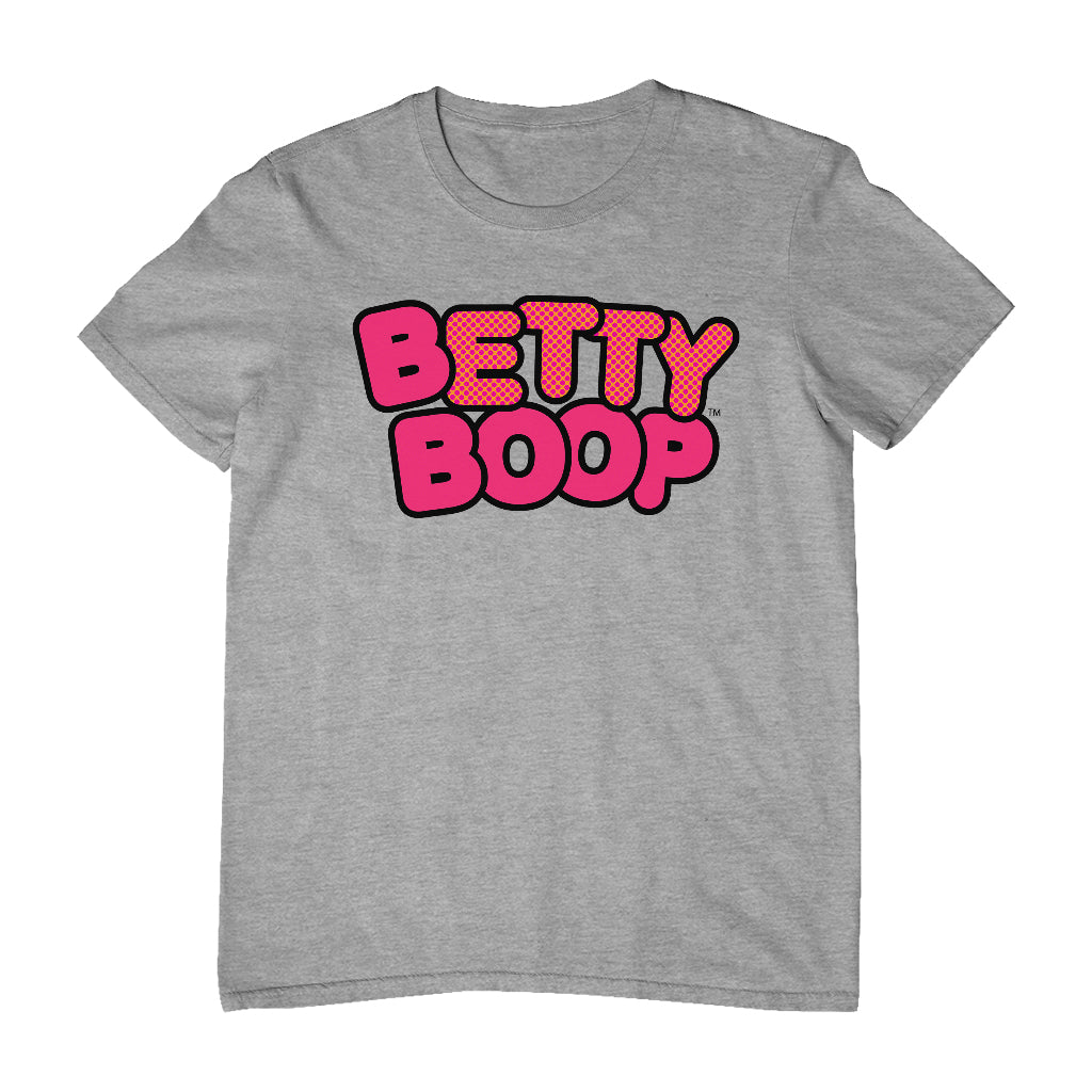 Betty Boop Retro Dotted Name Men's T-Shirt