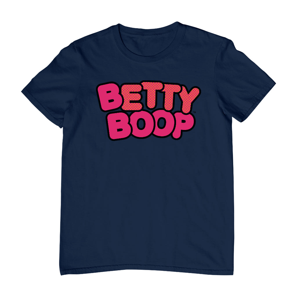 Betty Boop Retro Dotted Name Men's T-Shirt