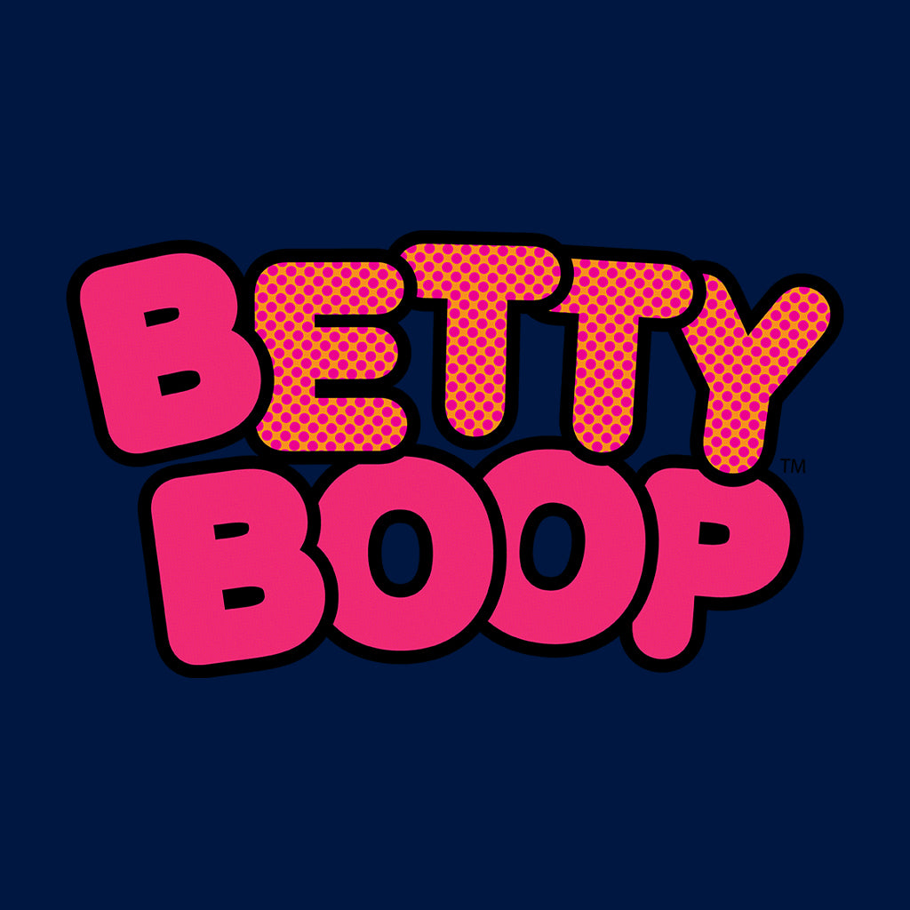 Betty Boop Retro Dotted Name Kids T-Shirt