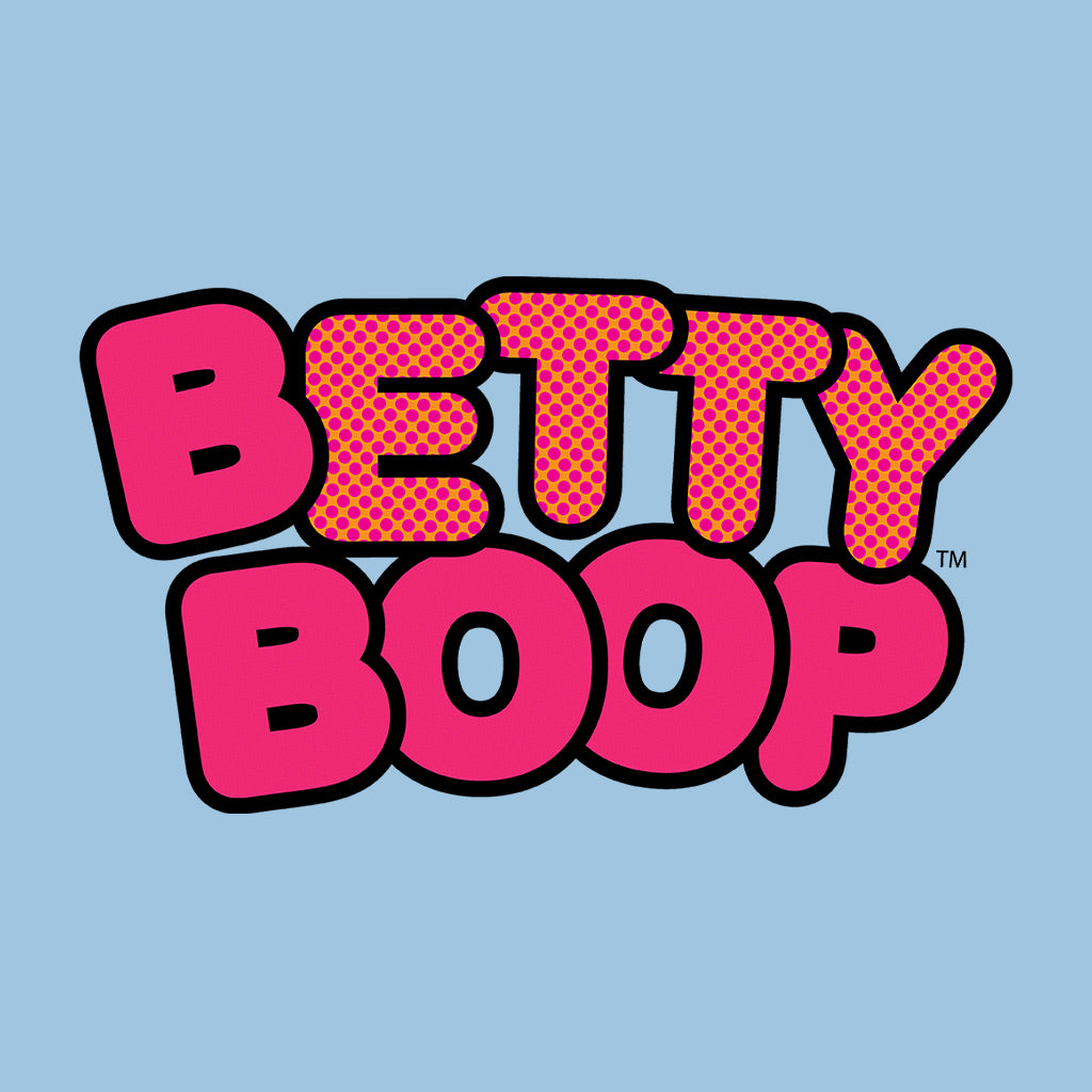 Betty Boop Retro Dotted Name Kids T-Shirt