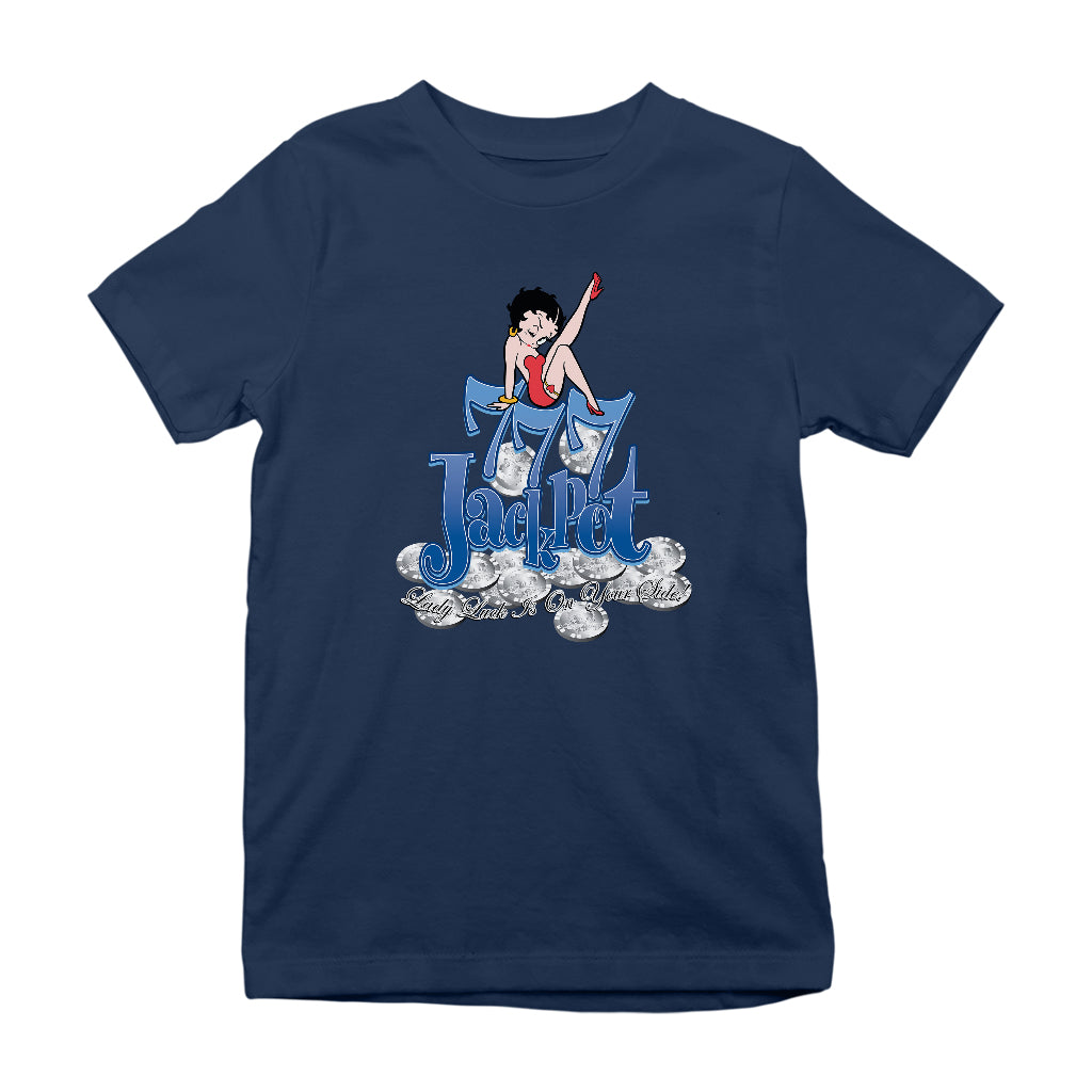 Betty Boop Jackpot Kids T-Shirt