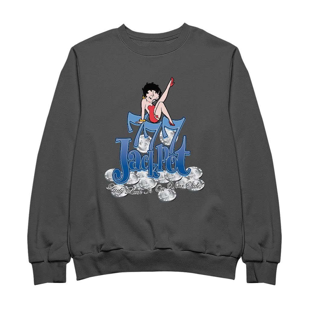 Betty Boop Jackpot Men's Sweatshirt