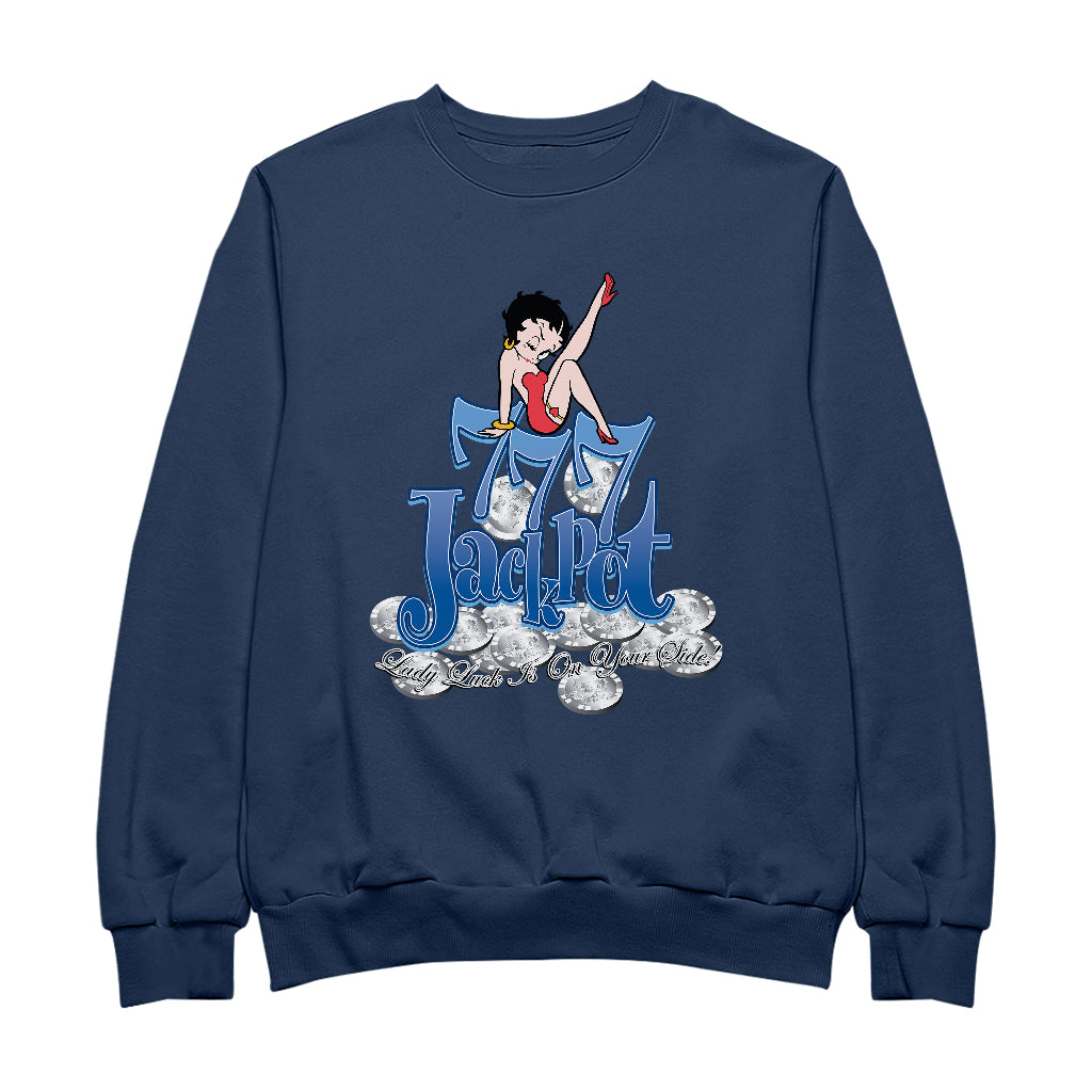 Betty Boop Jackpot Men's Sweatshirt