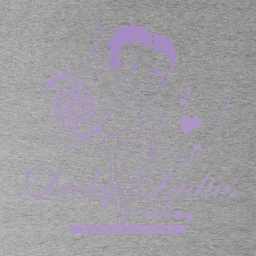 Betty Boop Lucky Ladies Club Kids T-Shirt