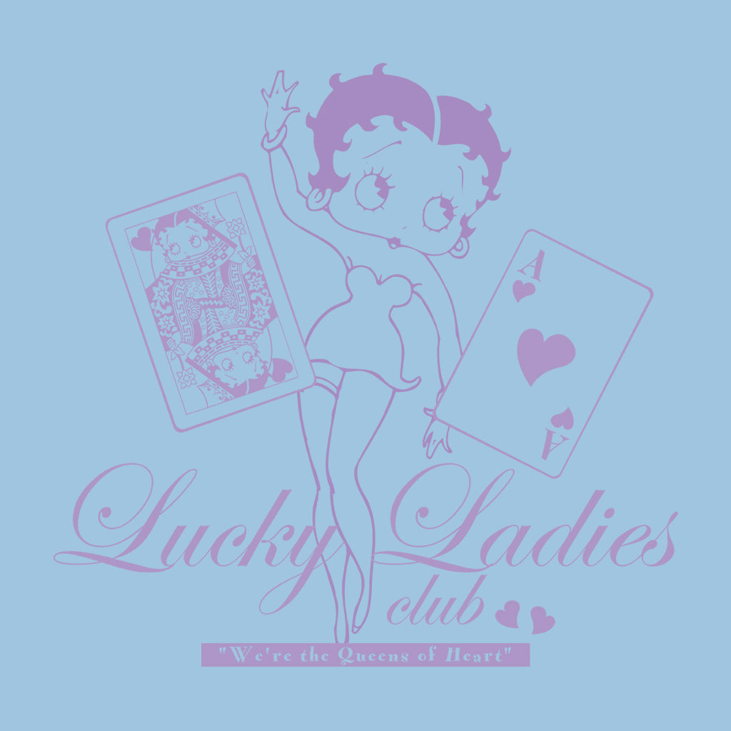 Betty Boop Lucky Ladies Club Kids Hooded Sweatshirt