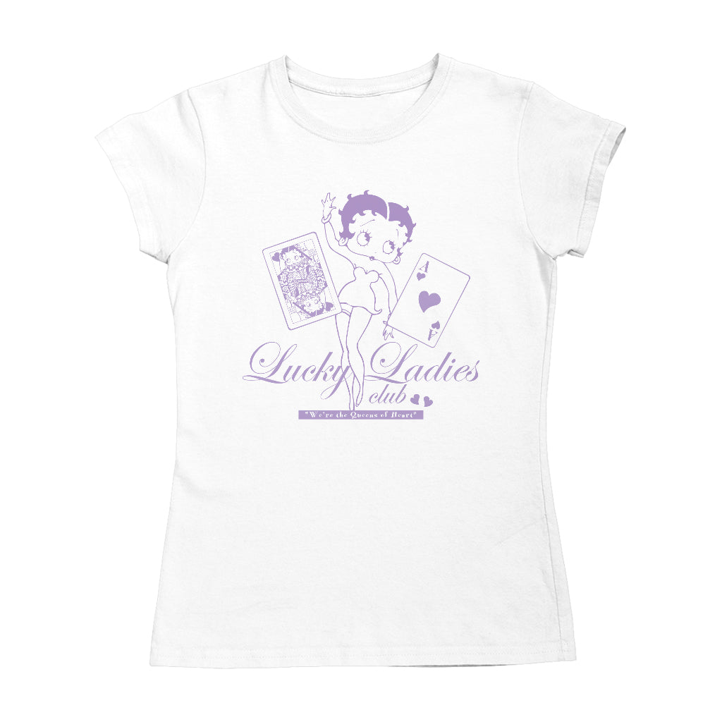 Betty Boop Lucky Ladies Club Women's T-Shirt