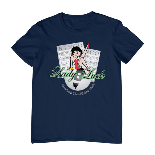 Betty Boop More Luck Than I'll Ever Need Men's T-Shirt