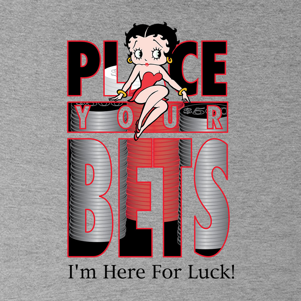 Betty Boop Place Your Bets Kids T-Shirt