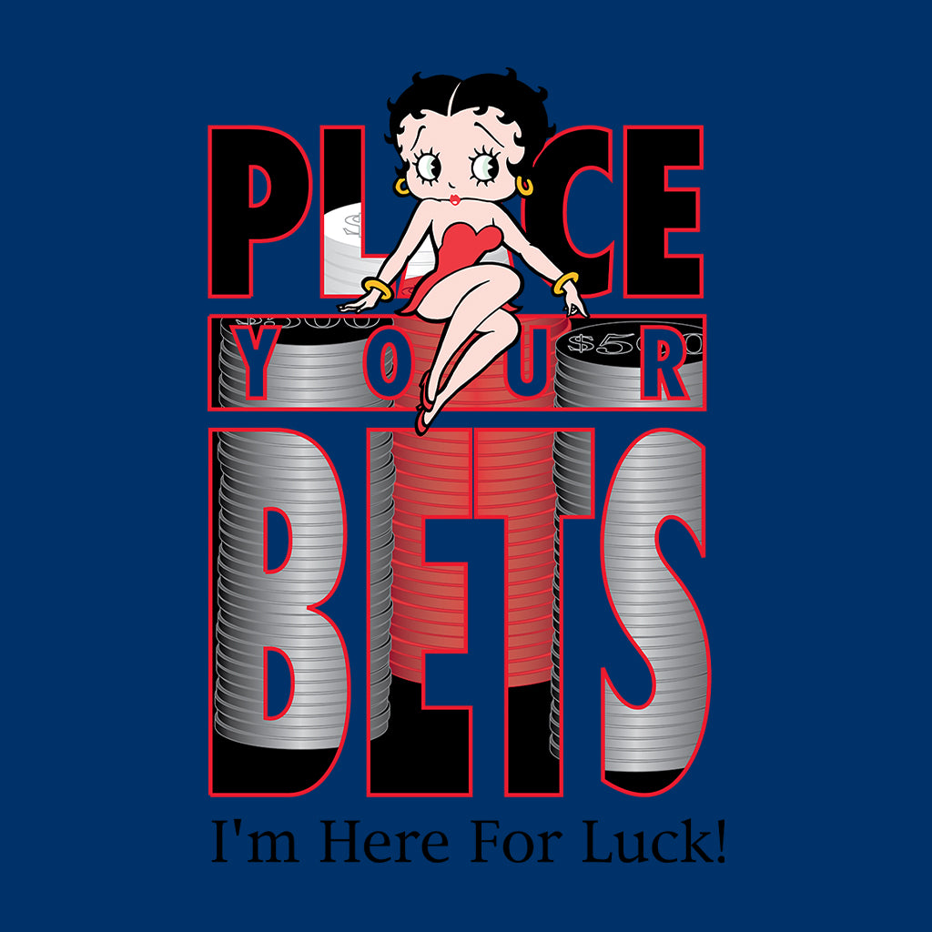 Betty Boop Place Your Bets Kids T-Shirt