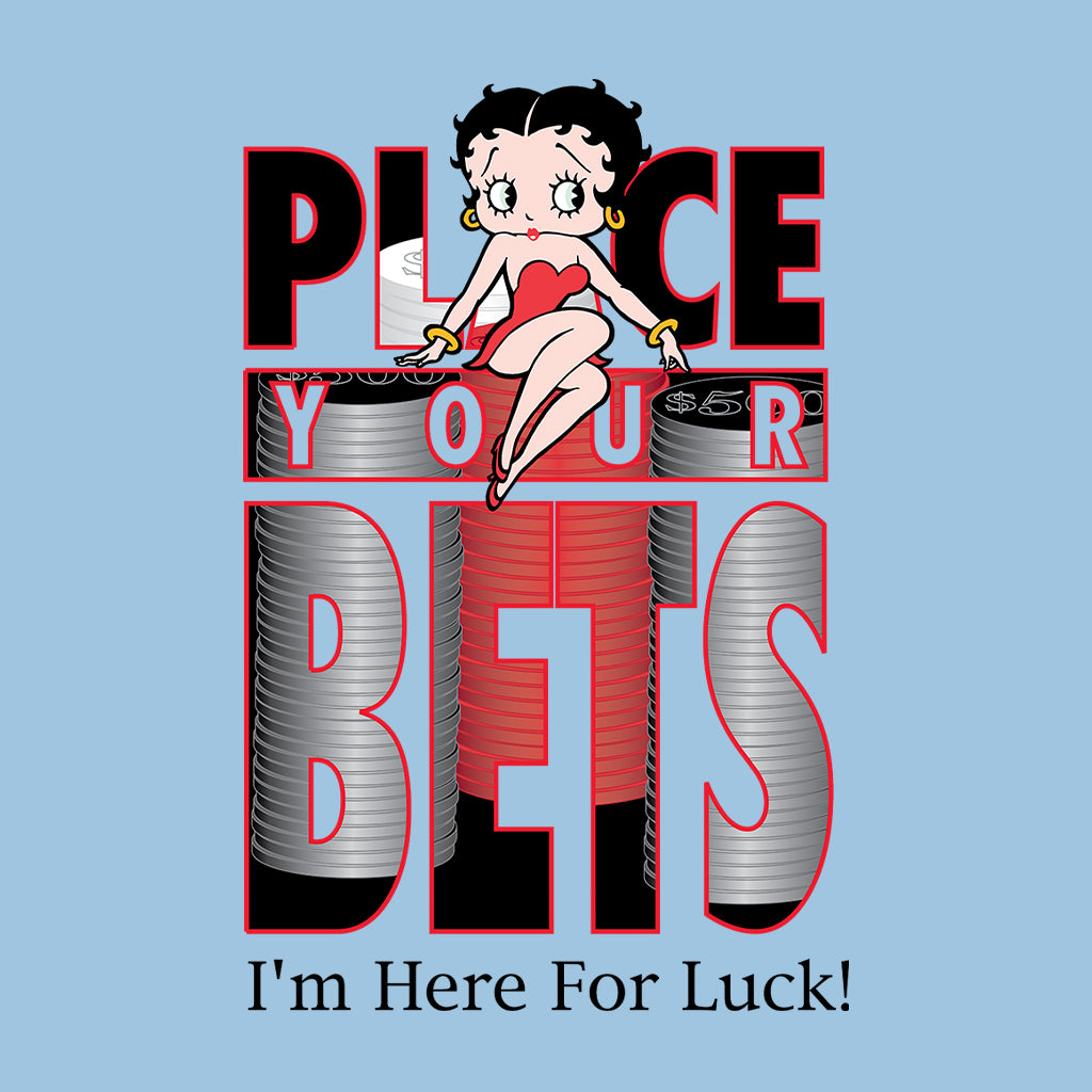 Betty Boop Place Your Bets Kids T-Shirt