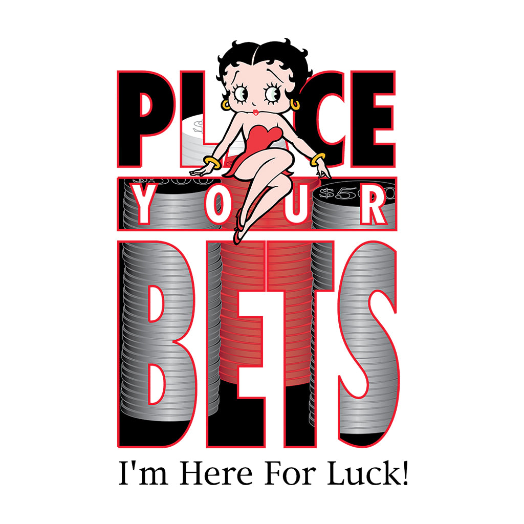 Betty Boop Place Your Bets Kids T-Shirt