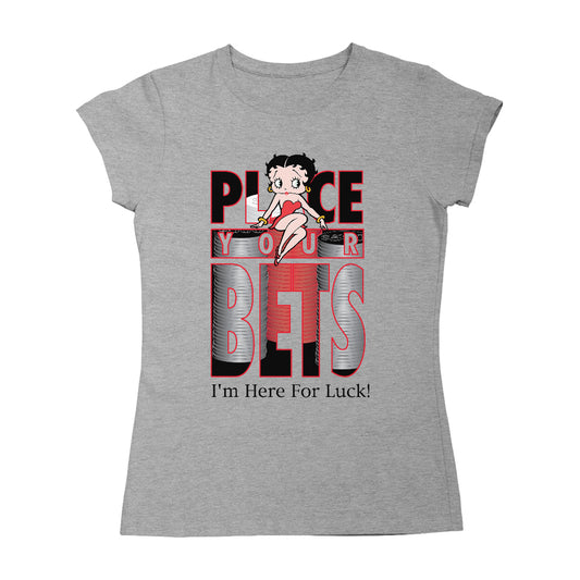 Betty Boop Place Your Bets Women's T-Shirt
