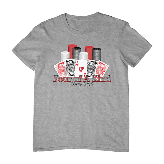 Betty Boop Betty Style Four Of A Kind Men's T-Shirt