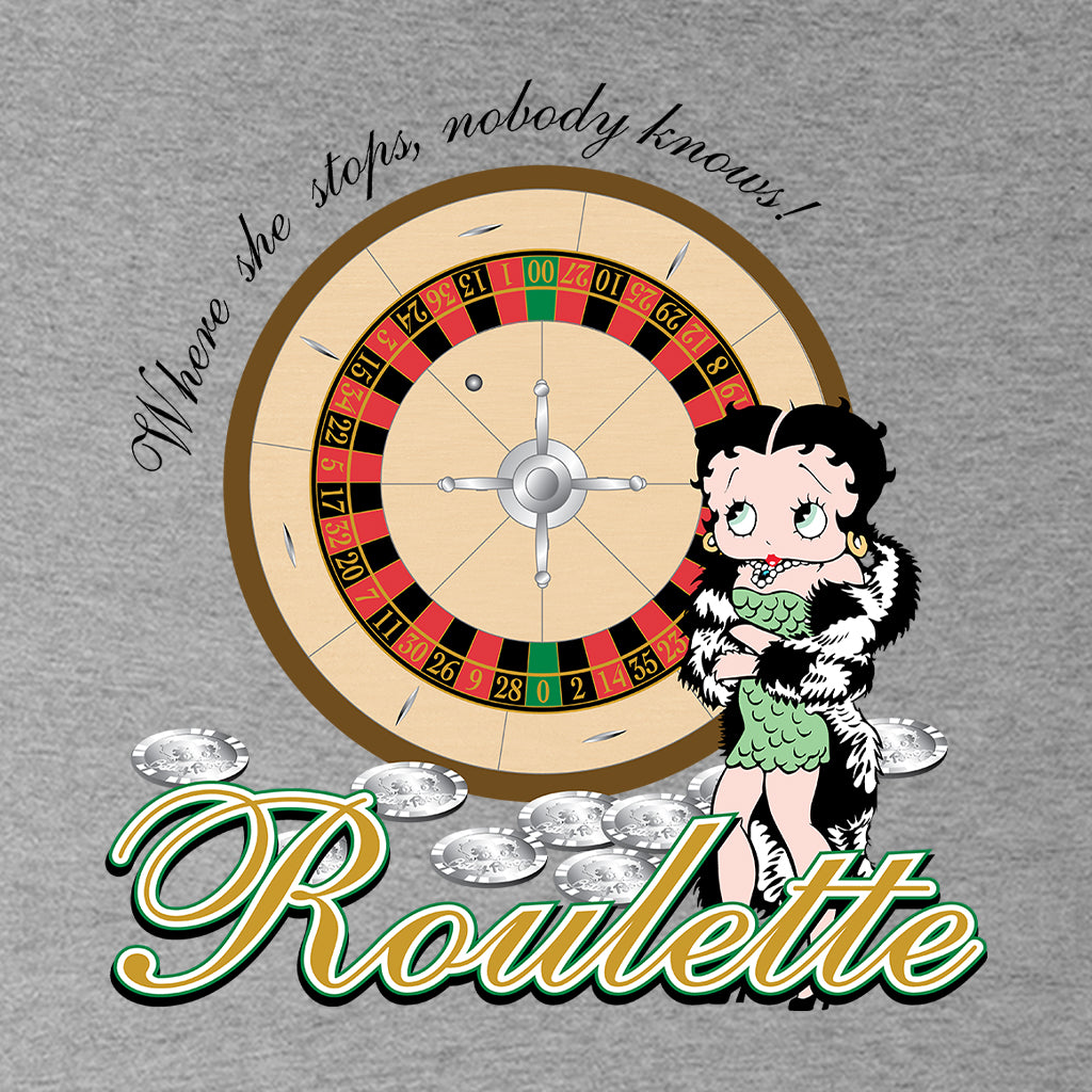 Betty Boop Roulette Kids Hooded Sweatshirt
