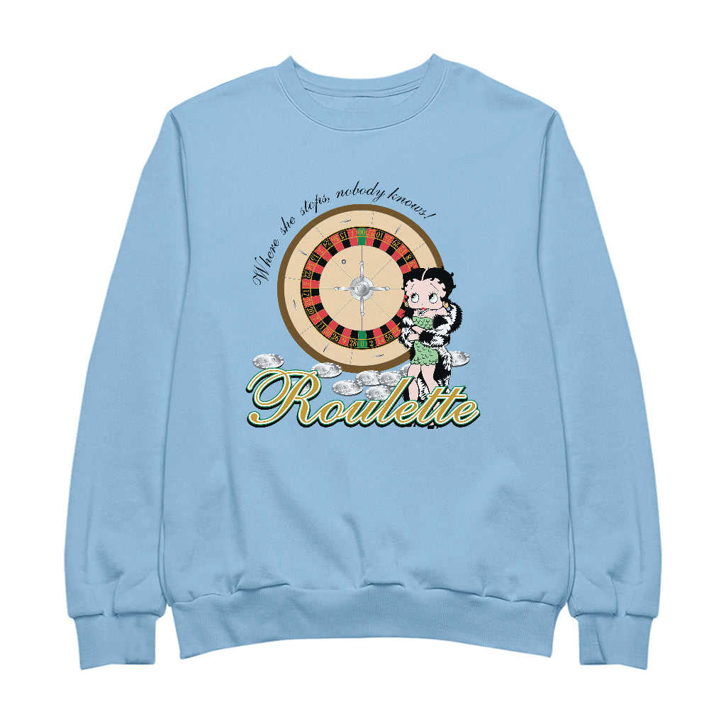 Betty Boop Roulette Men's Sweatshirt
