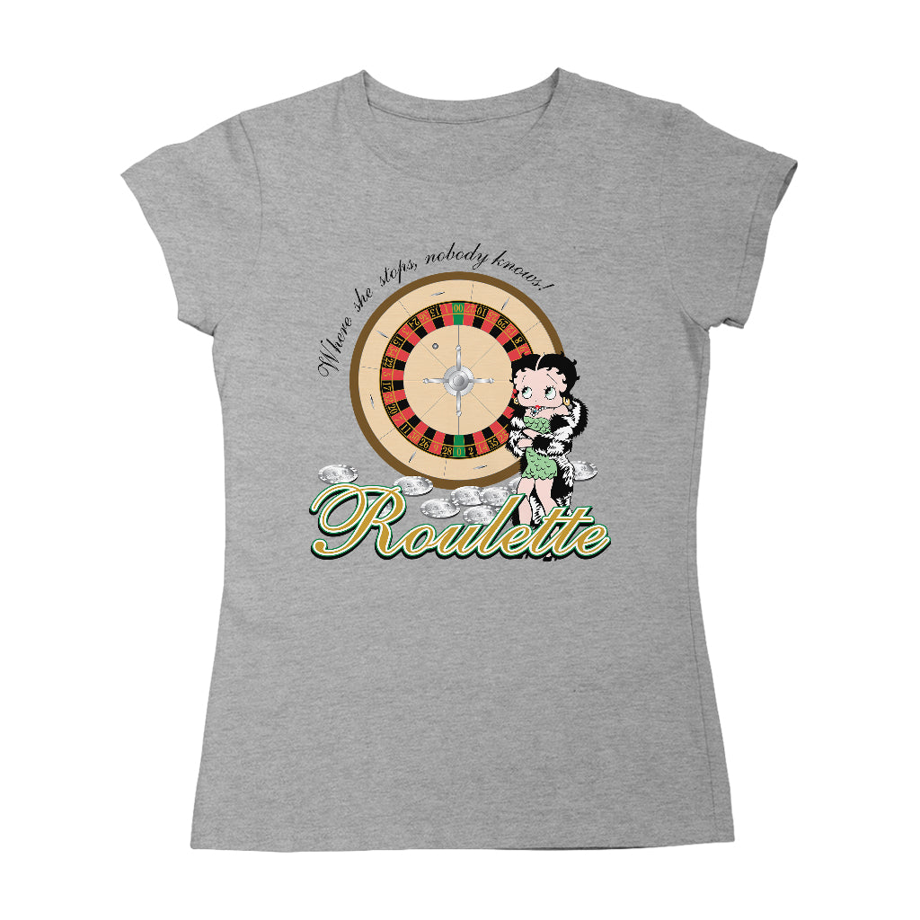 Betty Boop Roulette Women's T-Shirt